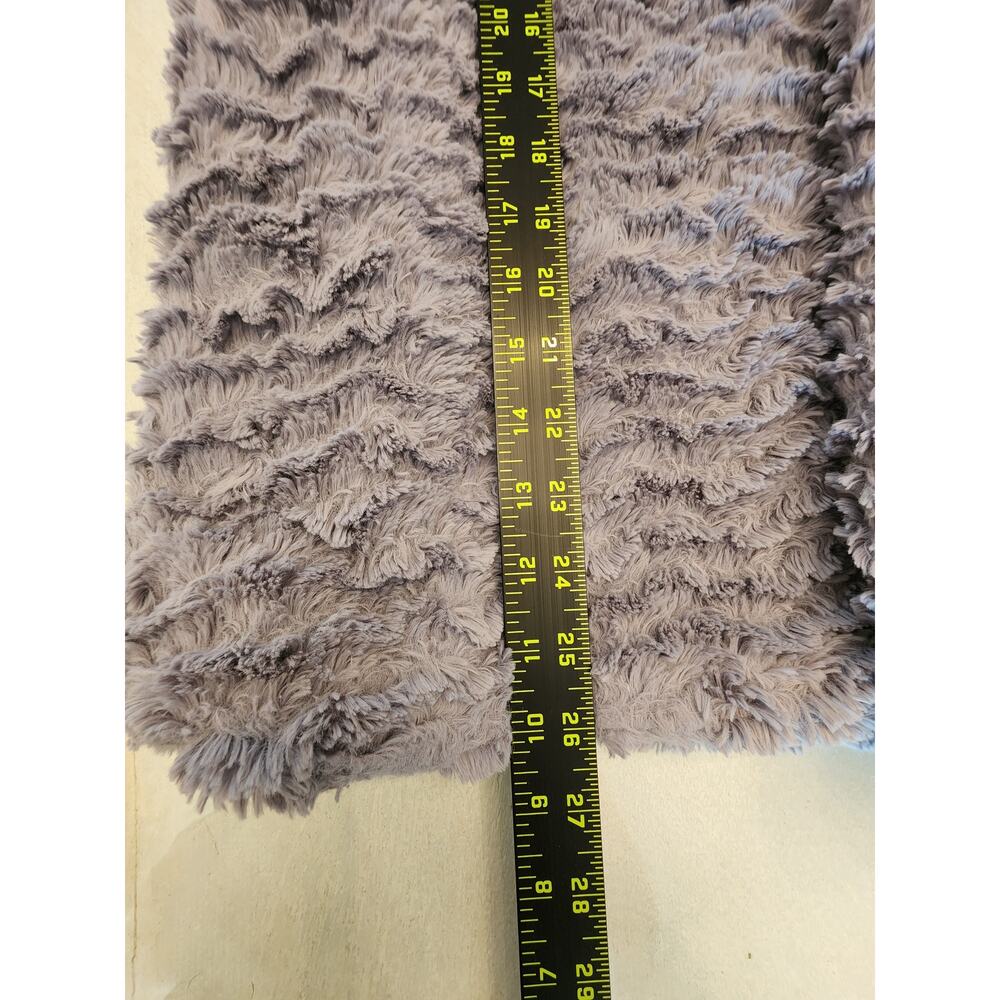 Patagonia Girls Coat Jacket SZ XXL (16-18) Gray Faux Fur - Picture 5 of 7